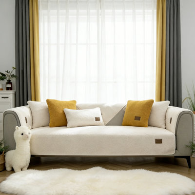 Box Cushion Sofa Slipcover