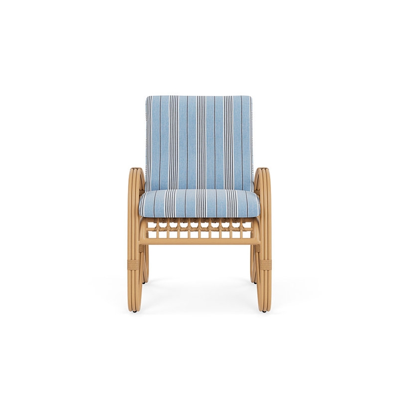 Riviera Outdoor Lounge Chair, Hansen Sky