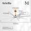 Ariella - Eight Blade Ceiling Fan - Integrated LED - Matte Black Finish - Matte White Blades-238019752-238019795