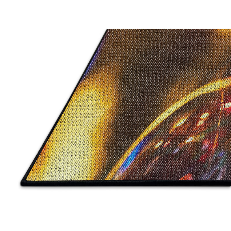 Tapis brun Shez, Rectangle 5 pi x 7 pi