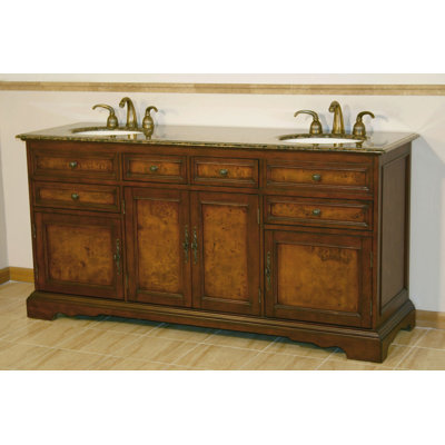 Ensemble de meuble-lavabo double 72 po Christine