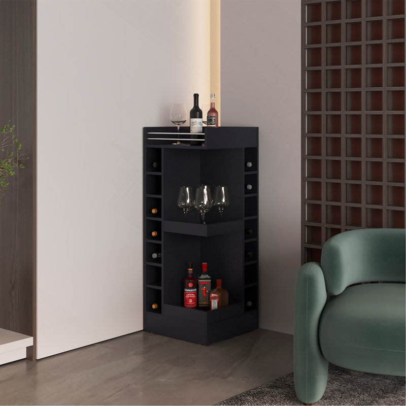 Bar, 16 tablettes, Noir