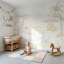 Papier peint safari, décoration murale pastel amovible-642322461-642322529