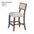 Contemporary Style 2Pc Counter Height Stool