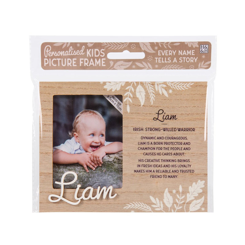 Hazella Tan Solid + Manufactured Wood Picture Frame