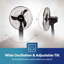 Geepas 53cm Oscillating Standing Fan