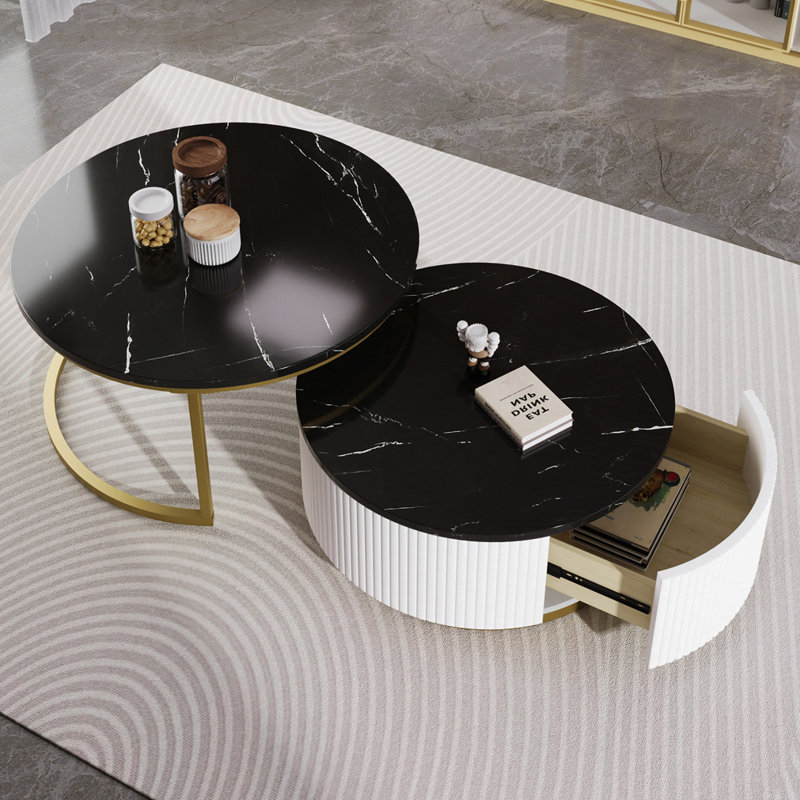 Table basse Modern Modern, Noir