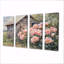 Pivoines par le poulet Coo V - par Art - ensemble de décoration murale traditionnelle-590622307-590622311