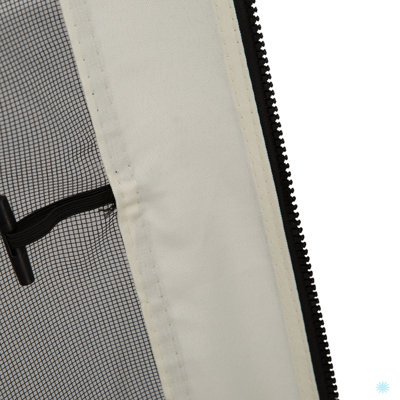 Replacement Mesh Sidewall Netting For Patio Gazebos And Canopy Tents With Zippers (Sidewall Only)