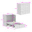 Commode lit simple l 44,4 po