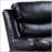 Eilbra Black Synthetic Leather Power Motion Recliner With Pocket Coil Seat And KD Design For Easy Assembly