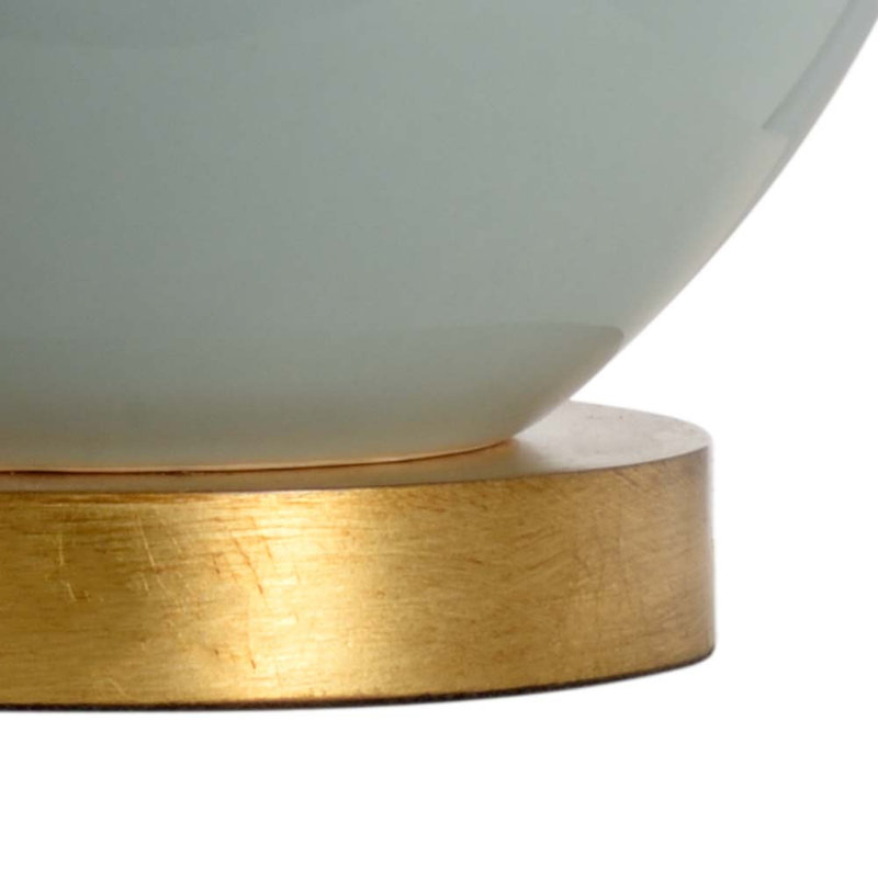Lampe de chevet 27 po Gourd, Céladon