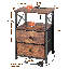 Metal Bedside Table-419551705