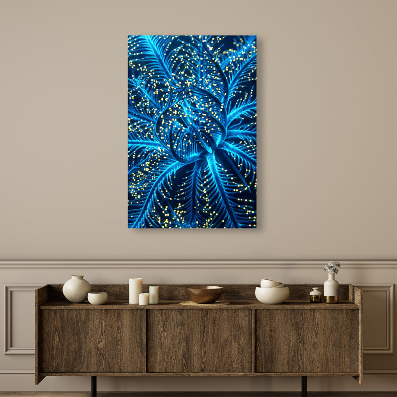 Neon Bloom Print by Oliver Gal, 45"H x 30"W, Gallery Wrapped