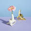 Gold Banana Bud Vase
