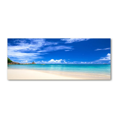 Tropical Beach - Wrapped Canvas Print