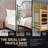 Premium 38Mm Solid Surface Wood Bunkie Board Queen Size Bed Frames, 2-Piece Under Mattress Support Board, Fully Assembled, Fabric Ventilation Cover