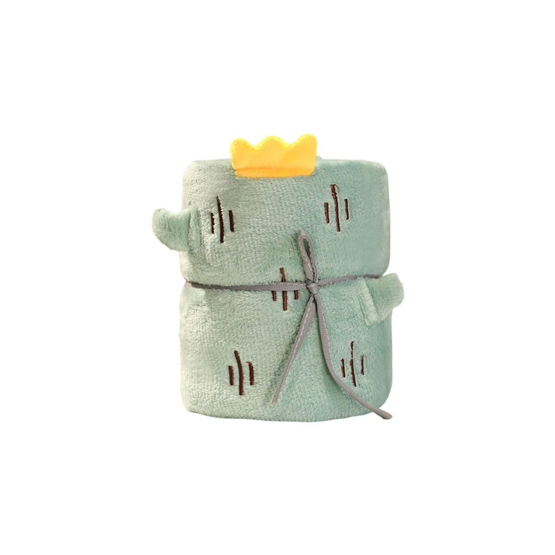 Couverture en molleton pour enfants Cactus kbndieu