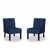 Velours bleu foncé