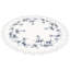 Plateau de table Burrier Delft bleu avec oignon et ivoire (rond 33 po)