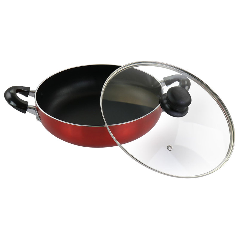 Sauteuse en aluminium antiadhésif avec couvercle Better Chef