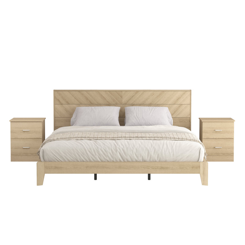 Naresh 3 Piece Bedroom Set, King