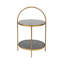 Maeve Glass End Table