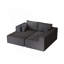 Sectional Couch, L Shape Sofa With Chaise Lounge, Modular Cloud Sofa-2007956689