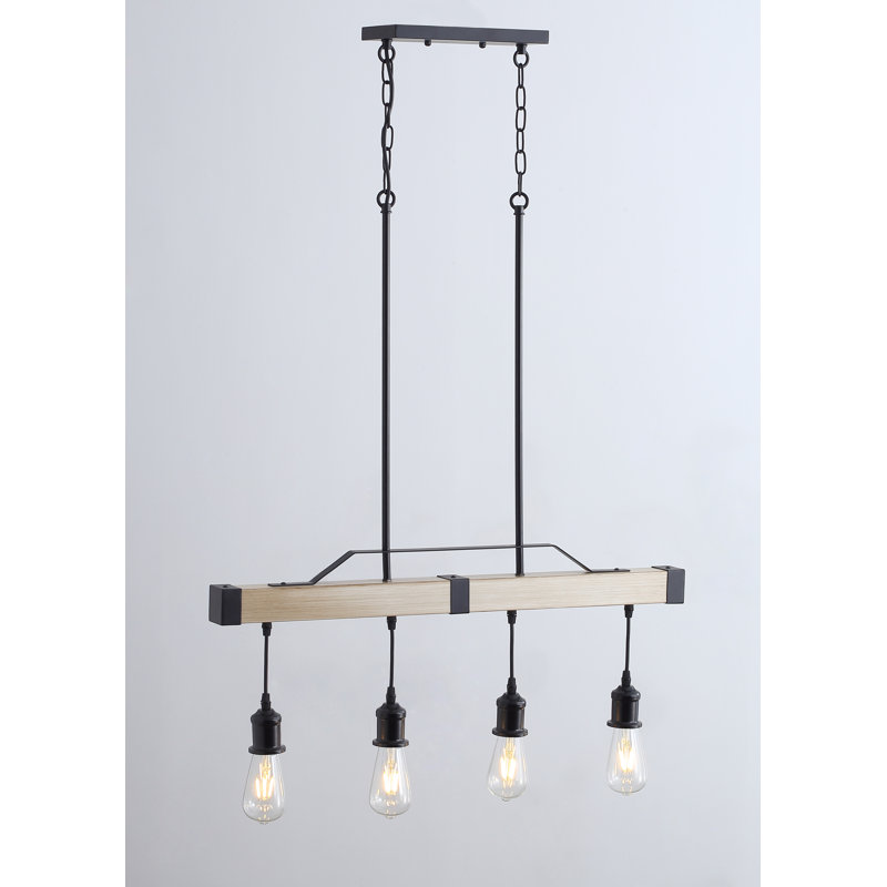 Luminaire suspendu 4 lumières Teunie
