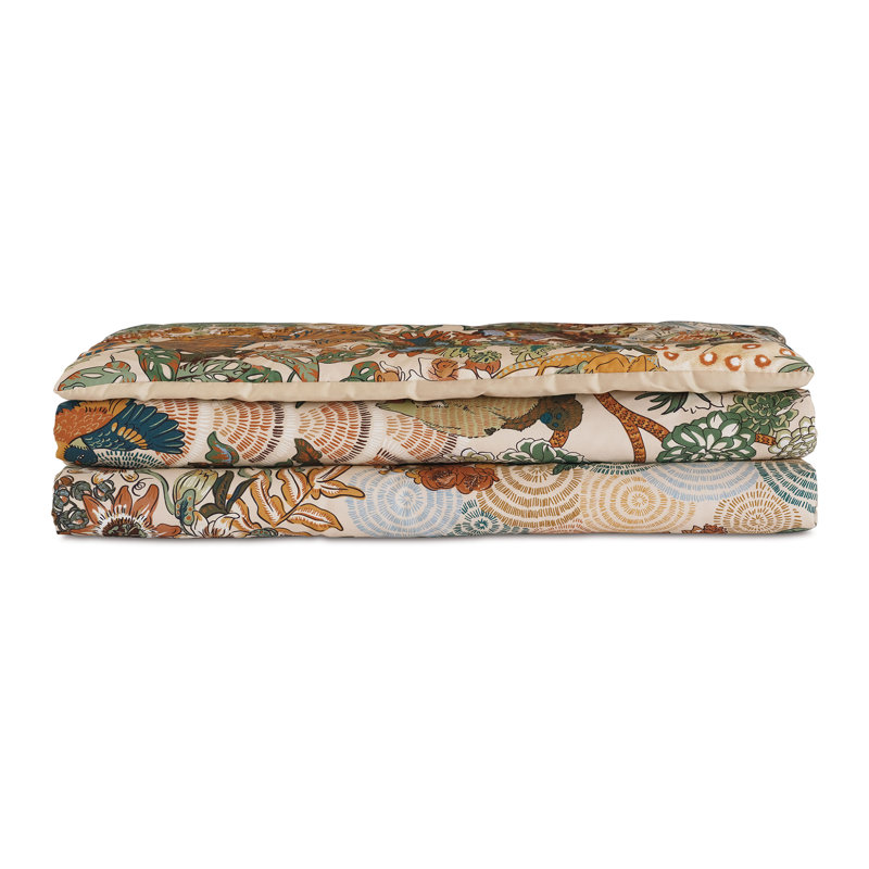 Gustav Animal Print Cotton Bed Runner, King