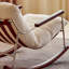Chaise berçante moderne de luxe simple.-1979827993