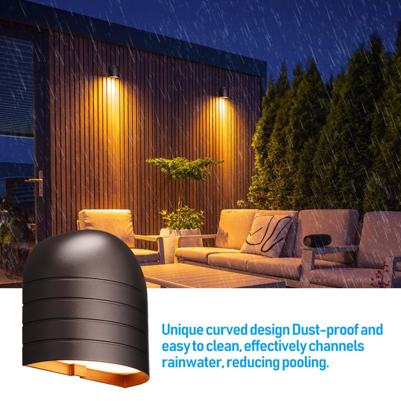 Low Voltage 5CCT LED Deck Lights, Landscape Step Railing Fence Light, 12-24V AC/DC, Die-cast Aluminum, Oil Rubbed Bronze