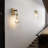 Raindrop Thick Crystal Arm Wall Sconce-534967903