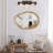 Irregular Wavy Wall Mirror Decorative Practical Easy Care