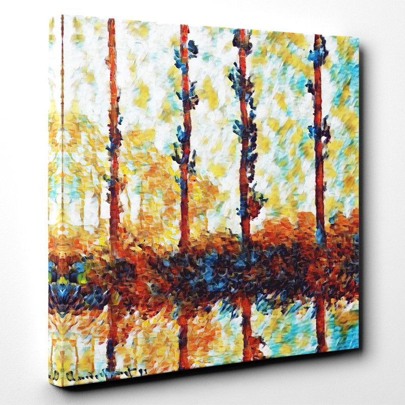 Claude Monet - Wrapped Canvas Print, 35cm H x 35cm W