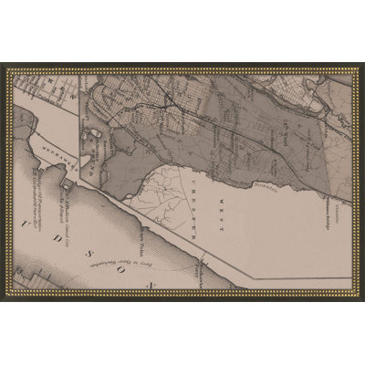 New York, grille rétro carte C