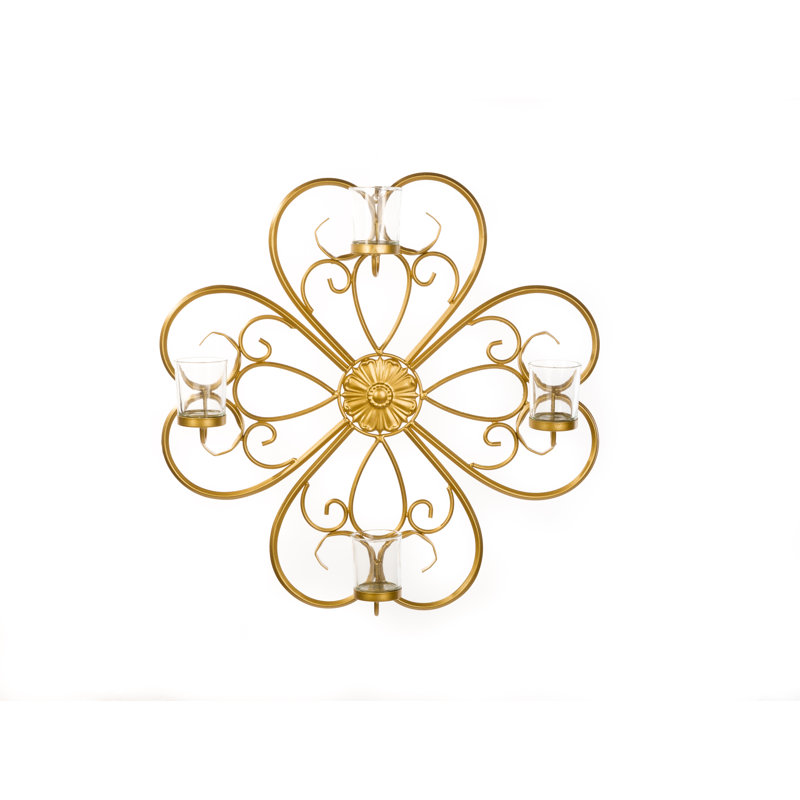 Olivia 18'' H Metal Wall Wall Sconce