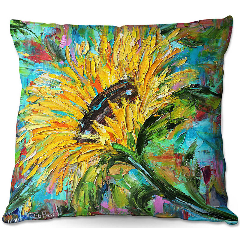  Housse et insert de coussin carré, 16 po x 1 po