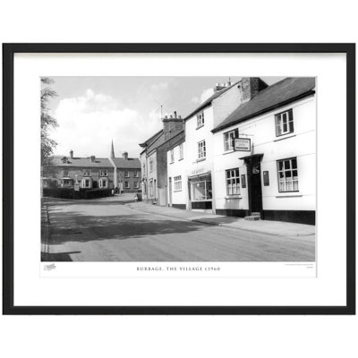 Burbage, the Village C1960 1 Piece Single Picture Frame Wall Art