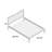 Andice Solid Wood Slat Bed-20239091