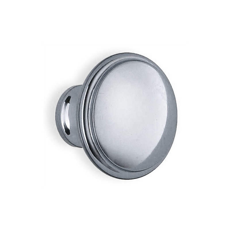Poignée champignon Beslagsboden, H 1,375 po x l 1,375 po, Chrome poli