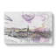 Stockholm in Sweden in Abstract - Wrapped Canvas Drawing - Wrapped Canvas-55340209