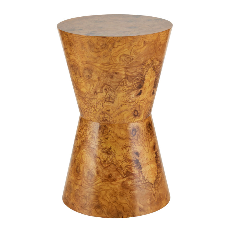 Costello Accent Table, Blonde Burl
