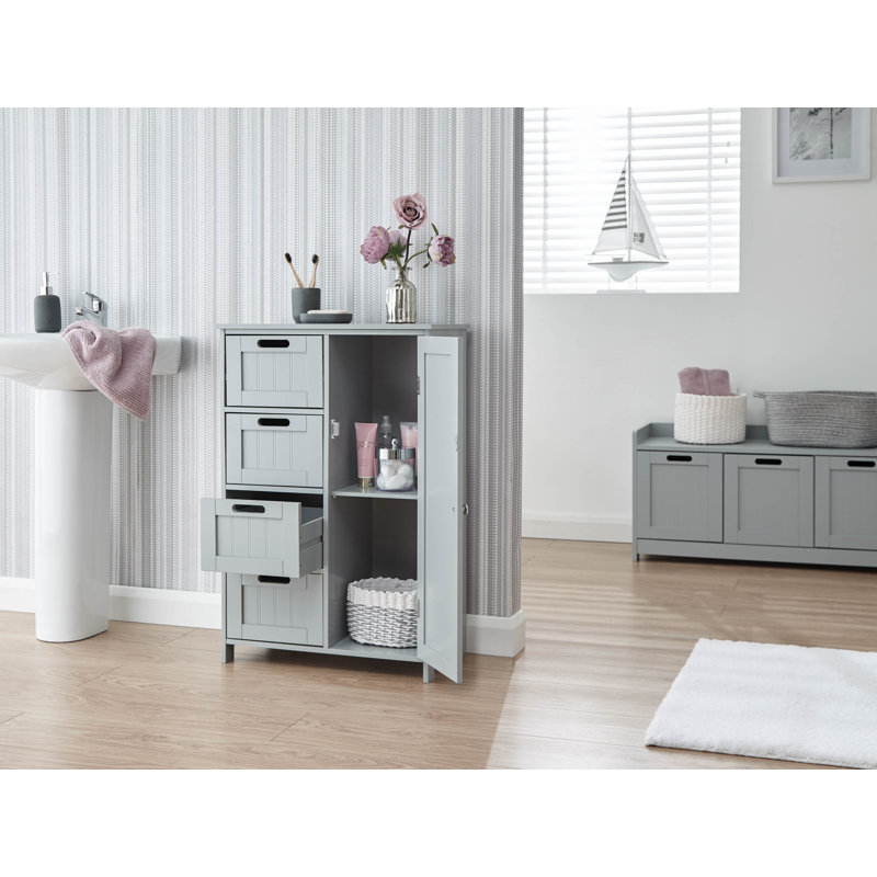 Caleigh Bathroom Cabinet, Grey