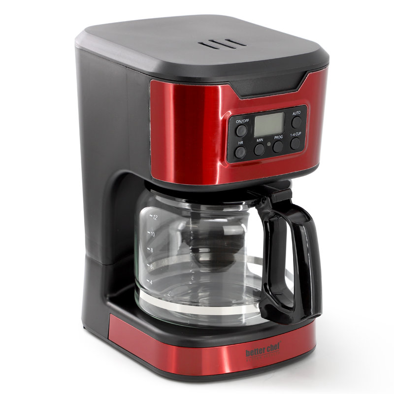 Better Chef IM-127R 12-Cup Digital Coffee Maker