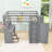 Loft Bed With Desk, Drawers, And Wardrobe-853863671-853863665