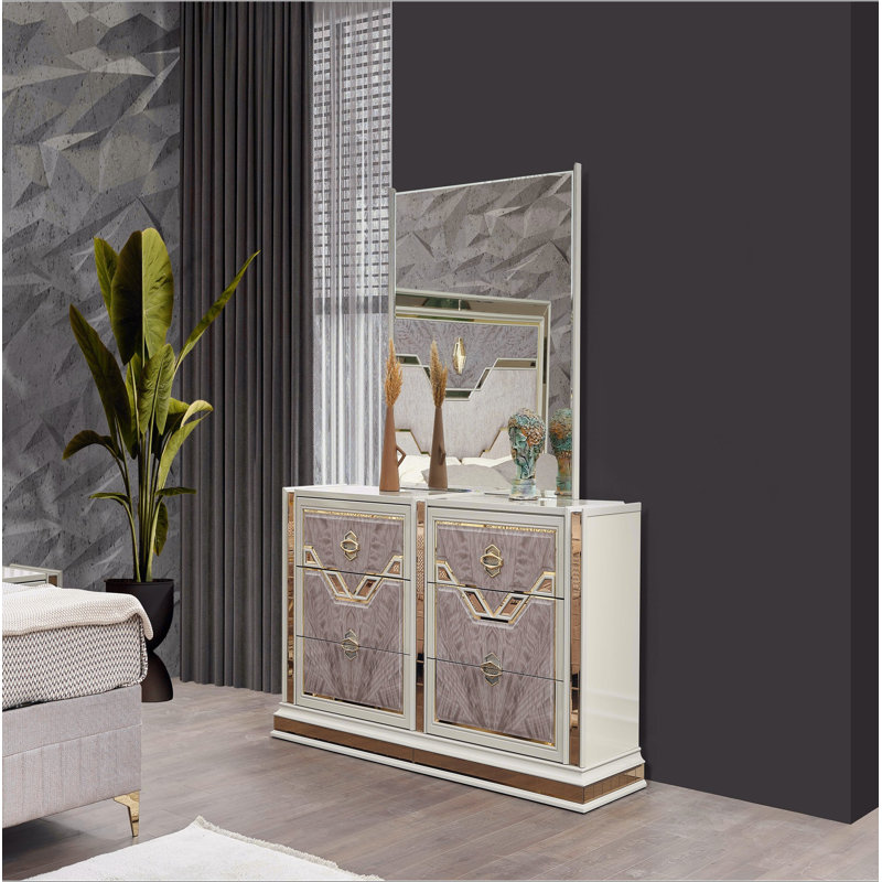 Commode 6 tiroirs Omari
