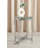 Aurlie Glass Top End Table