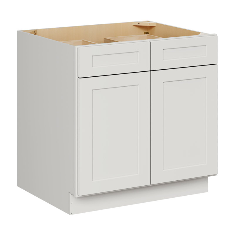 Armoire Shaker Dove de 33 po x 24 po x 34,5 po Homewood Cozy Design, Pigeon Shaker, H 34,5 po x l 33 po