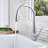 Lita Pull Down Single Handle Kitchen Faucet-35197956